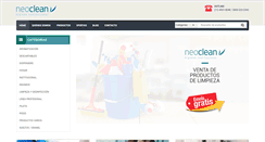 Desktop Screenshot of neo-clean.com.ar