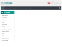 Tablet Screenshot of neo-clean.com.ar